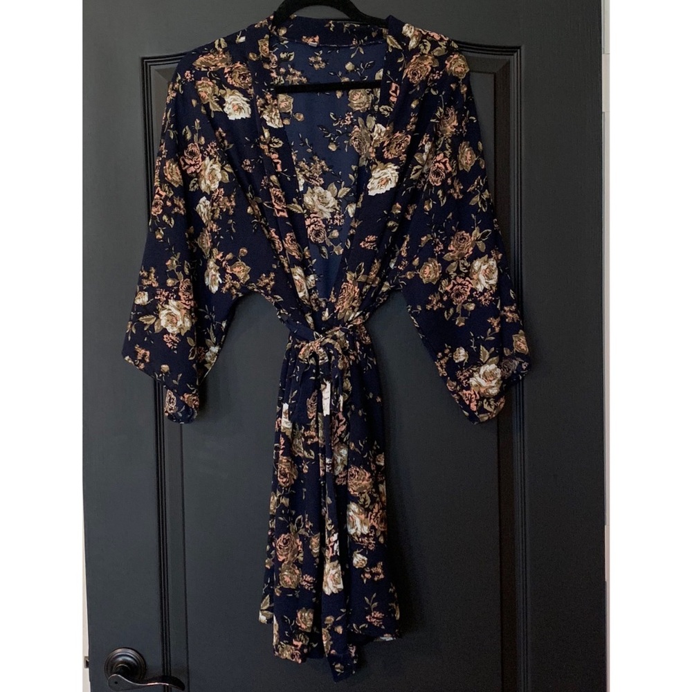 Pink Blush Maternity Robe